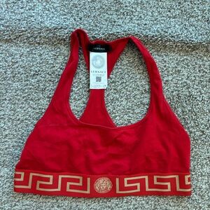 Red Versace bra